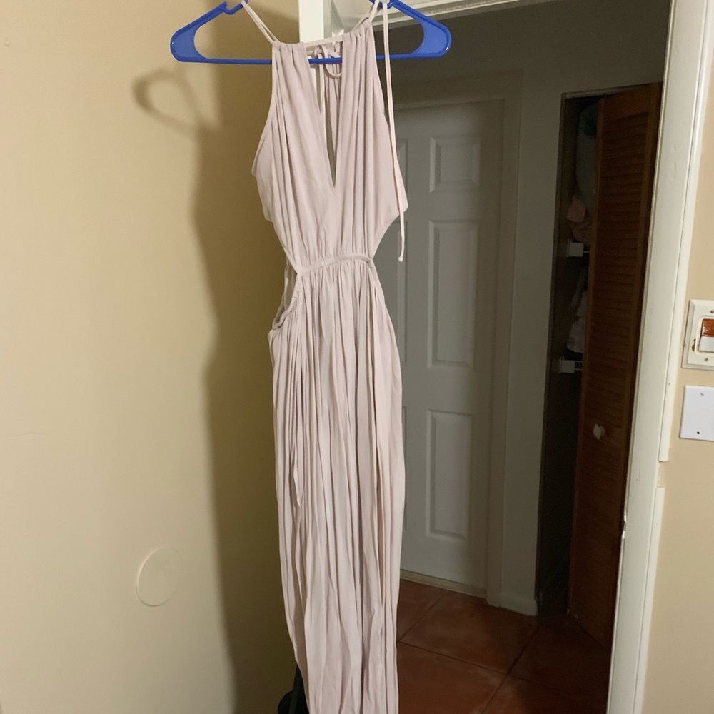 Lavender Tobi Maxi with Side Cutouts